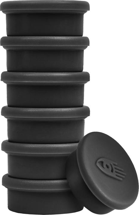 Image du produit Legamaster Aimants adhésifs 20mm noir (10 x)