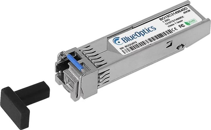Actual product image CBO Ciena NTTP58CFE6-CI Compatible BlueOptics SFP BO15C3149640D