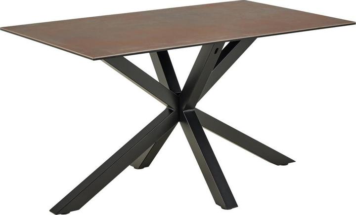 AC Design Heaven Esstisch schwarz Fairbanks rauhe Keramik