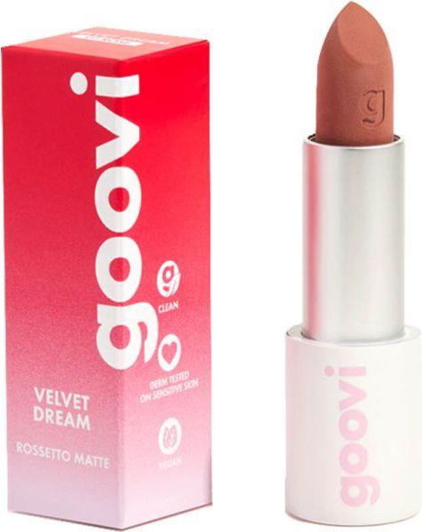 Goovi VELVET DREAM Lippenstift 01 Nude Matt (Nude Matt)