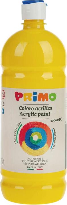 Image du produit Primo Peinture Acrylique 1 Litre (Jaune, 1000 ml)