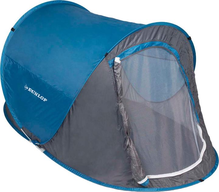 Produktbild Dunlop Pop Up Zelt 1per 220x120x90cm (Kuppelzelt, 9.70 kg, 1 Person)