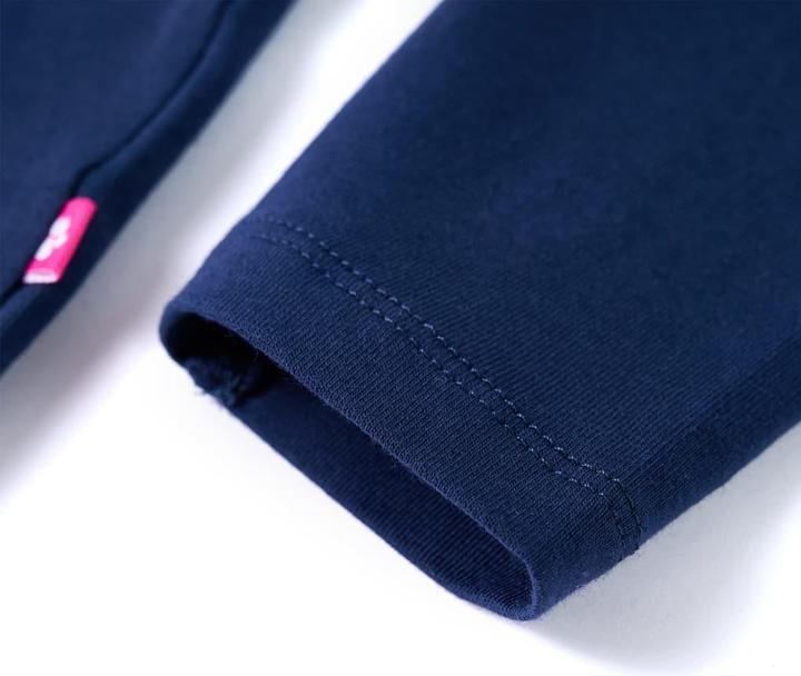 Immagine prodotto VidaXL Camicia da bambino a maniche lunghe blu navy 104,Materiale: 95% cotone (104)