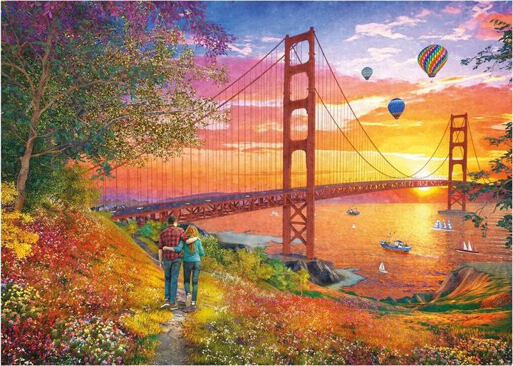Produktbild Schmidt Spiele Spaziergang zur Golden Gate Bridge 2000 Teile (2000 Teile)