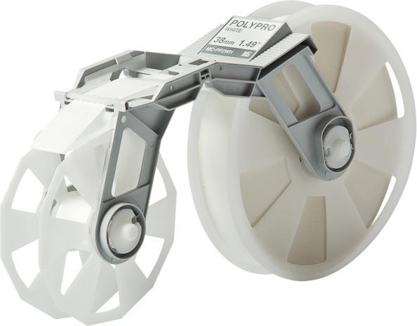 Image du produit Inkadoo Brother MC-PP2WH DirectLabel cassette blanc 38 mm blanc Brother Tape Creator 50 mm (16.60 cm, Blanc)