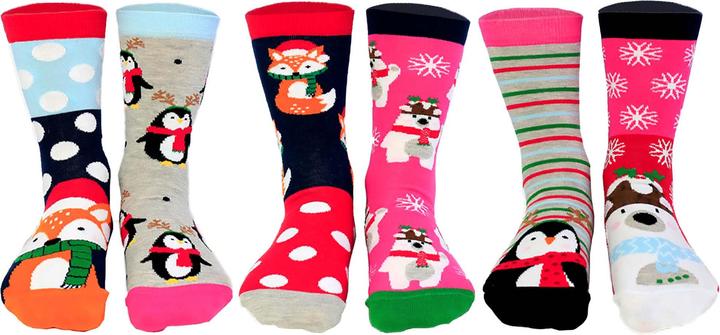 United Oddsocks Mistletoes (3er Pack, 37 - 42)
