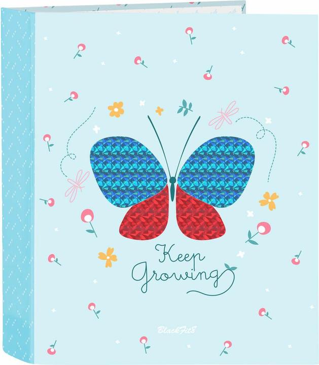 Safta Ringbuch BlackFit8 Keep Growing Hellblau A4 (27 x 33 x 6 cm) (A4)