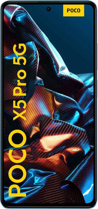 Produktbild Xiaomi Poco X5 Pro (128 GB, Blue, 6.67", Dual SIM, 108 Mpx, 5G)