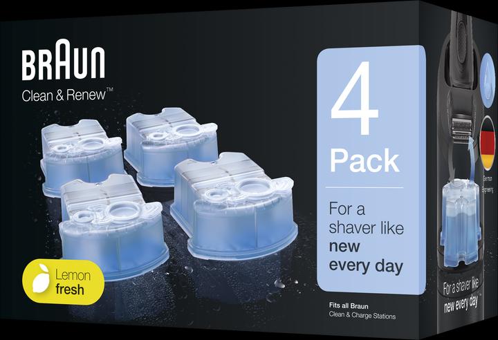 Actual product image Braun CCR 4 Cartridge Renew and care & 3in1 Shaver Care (4 x)