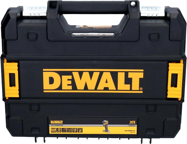 Produktbild DeWalt DCF 850 D1T Akku Schlagschrauber 18 V 205 Nm 1/4" Brushless + 1x Akku 2,0 Ah + Ladegerät + (Batteriebetrieb)
