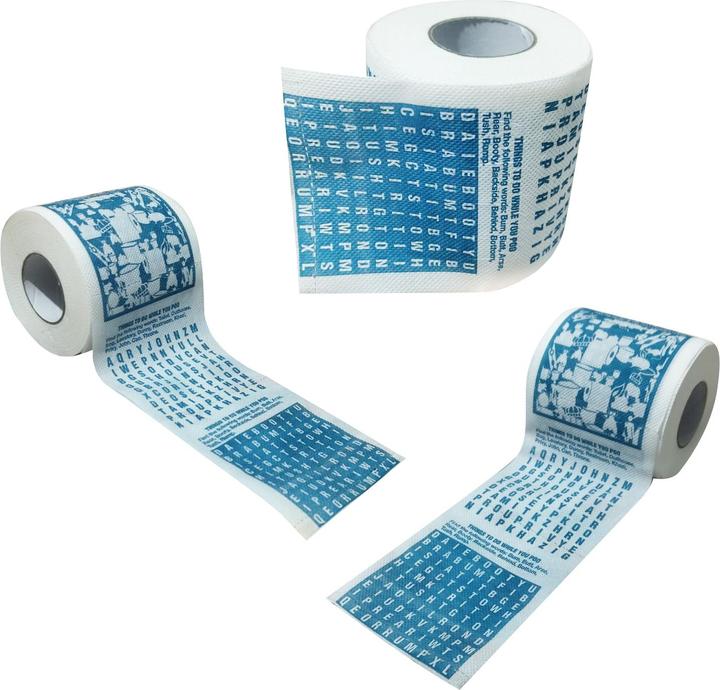 Actual product image Mad Monkey Toilet paper "Riddle"