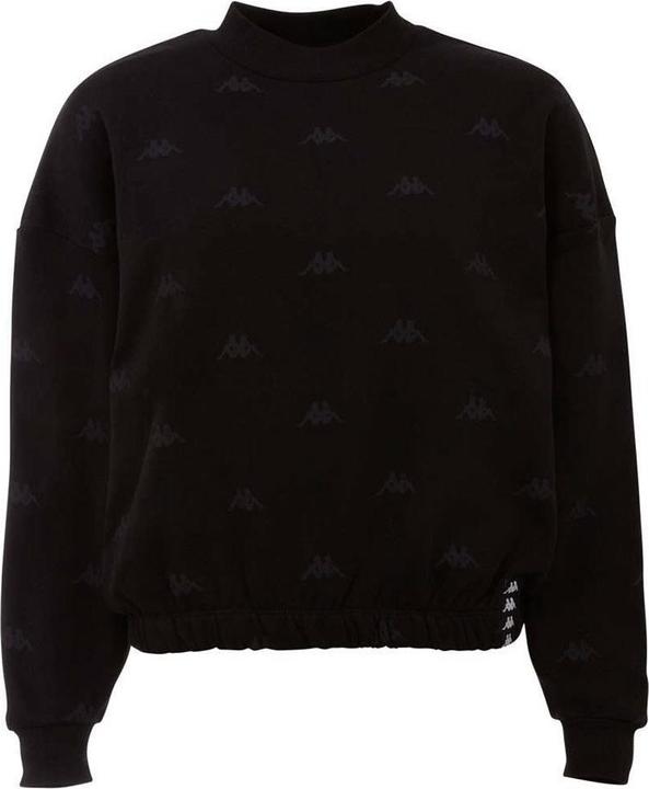 No Name Kappa Ignara Damen Sweatshirt Schwarz 309091 19-4006 M (19)