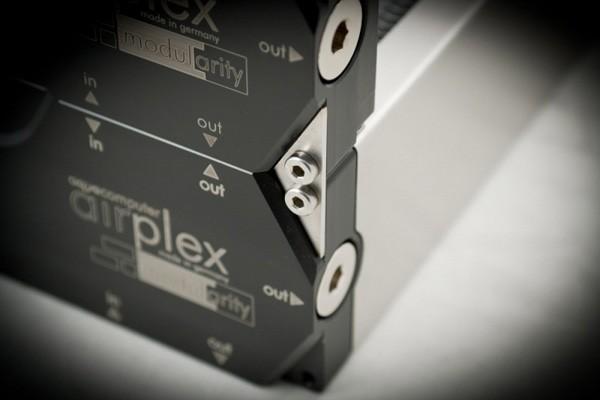 Productafbeelding Aqua Computer Set aansluitplaten horizontale aansluiting voor airplex m
