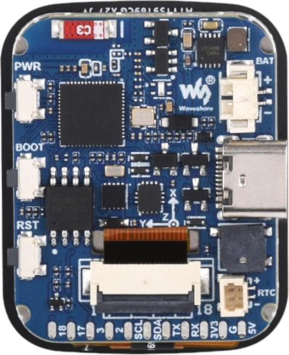 Produktbild WaveShare ESP32-S3 1.69inch Capacitive Touch Display 240x280