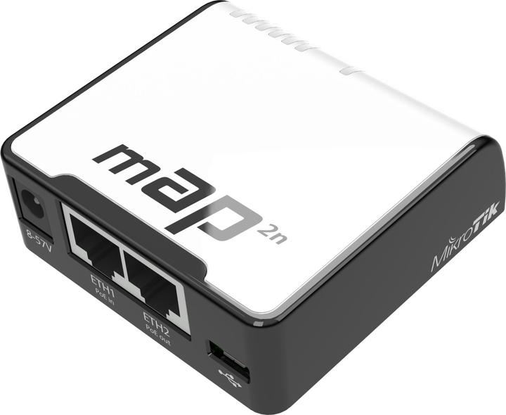 Immagine prodotto MikroTik Punto di accesso RBmAP2nD, mAP, 2,4 GHz, 2x 10/100, micro