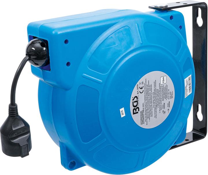 Produktbild BGS Automatische Kabeltrommel 15 m (15 m, 4.50 mm²)