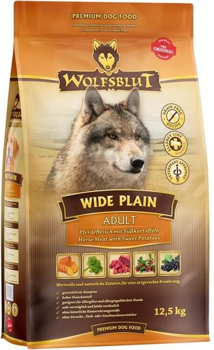 Actual product image Wolfsblut Wide Plain (Adult, 1 pcs., 12500 g)