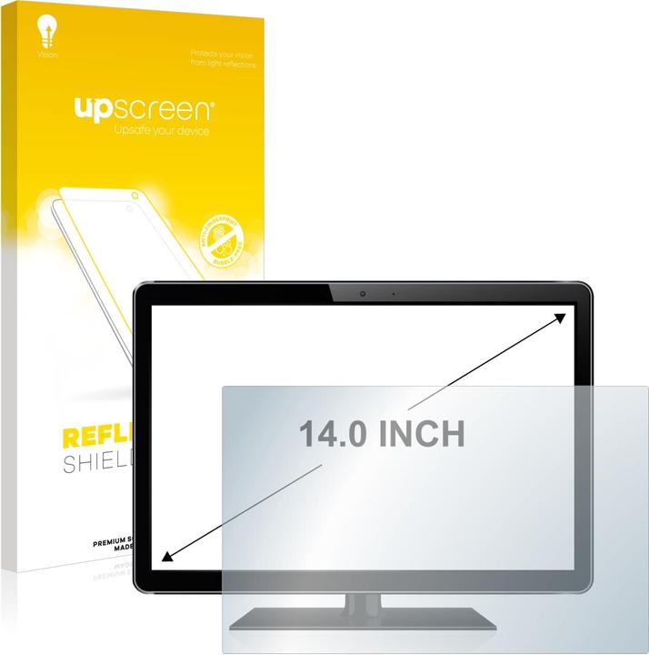 upscreen Schutzfolie Displayschutz Displayschutzfolie Folie Matt Entspiegelungsfolie (14")