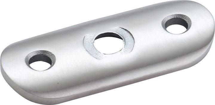 Produktbild Croso Handlaufträger-Platte für Rohr ø 42,4 mm, Edelstahl geschliffen V2A (1 Stk.)