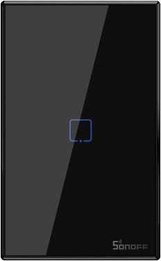 Image du produit Sonoff T3US1C - Commutateur mural intelligent Wi-Fi à 1 vitesse US - Black