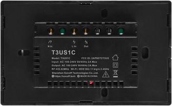 Image du produit Sonoff T3US1C - Commutateur mural intelligent Wi-Fi à 1 vitesse US - Black