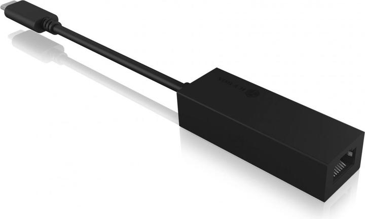Actual product image Icy Box IB-LAN100-C3 (USB-C, RJ45 (1x))
