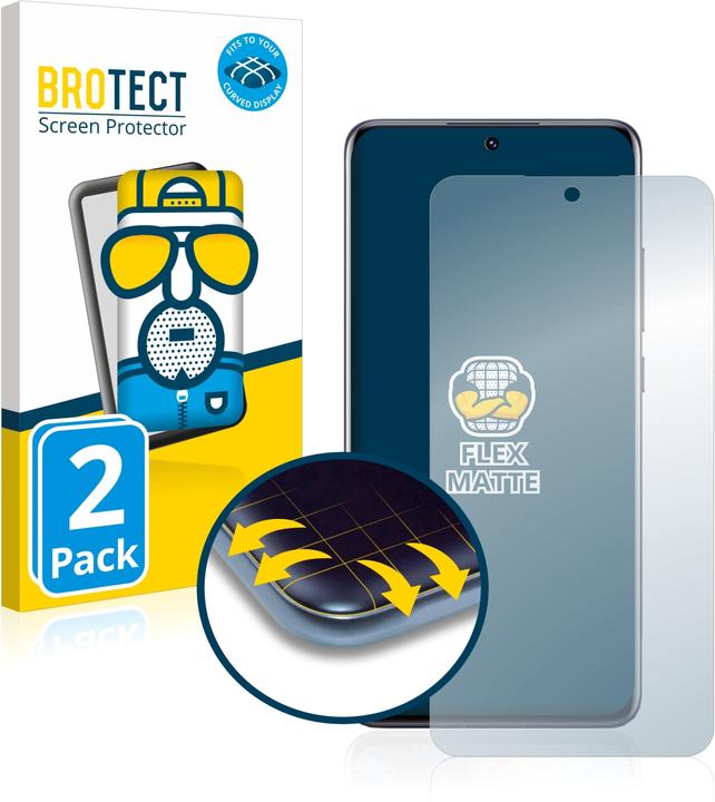 Produktbild BROTECT Full-Cover Displayschutz Matt (2 Stück, Xiaomi 12X)