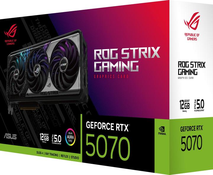 Actual product image ASUS ROG Strix GeForce RTX 5070 (12 GB)