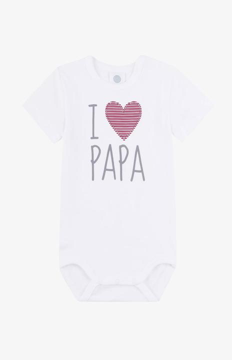 Produktbild Sanetta Body kurzarm I love Papa (62)