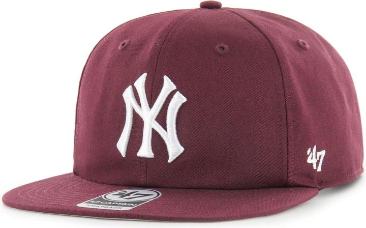 47 Brand Captain Cap - LINSCOTT New York Yankees maroon