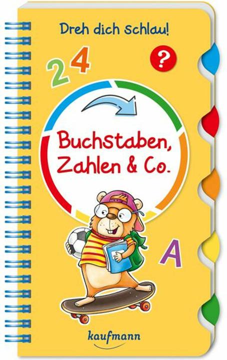 Produktbild Dreh dich schlau - Buchstaben, Zahlen & Co. (Deutsch, Klara Kamlah, Nadine Bougie, 2024)