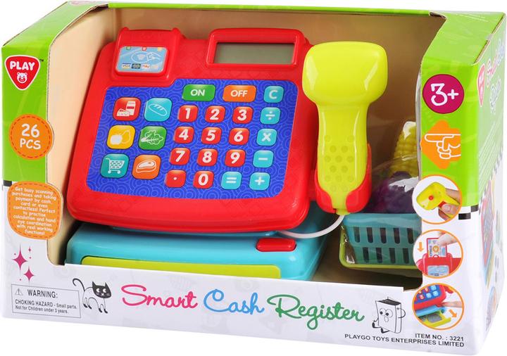 Actual product image Play cash register with accessories, 26 pcs.