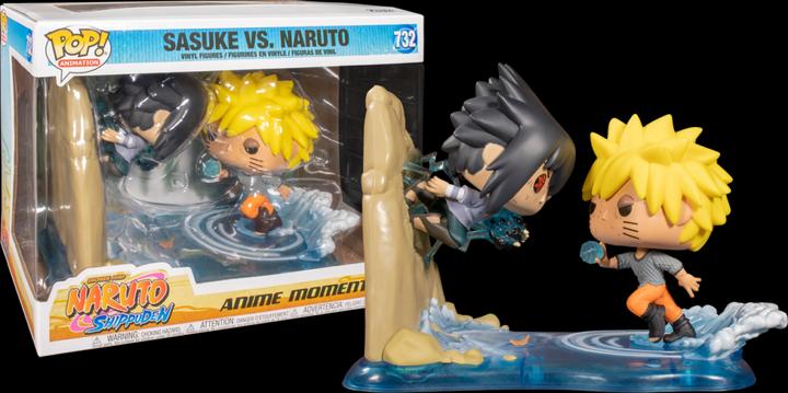 Actual product image Funko Pop! Naruto Movie Moments Naruto Vs Sasuke (732) EXM