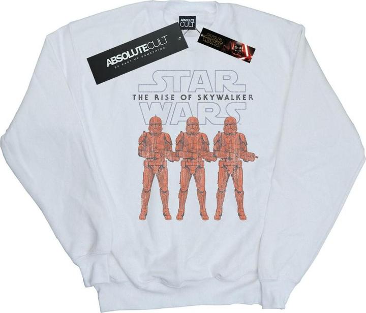 Star Wars The Rise Of Skywalker Stormtrooper Colour Line Up Sweatshirt (3XL)