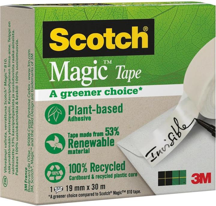 Produktbild Scotch Magic Klebeband Greener Choice (19 mm)