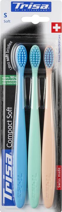 Actual product image Trisa Compact Soft Trio (Soft, 1 x)