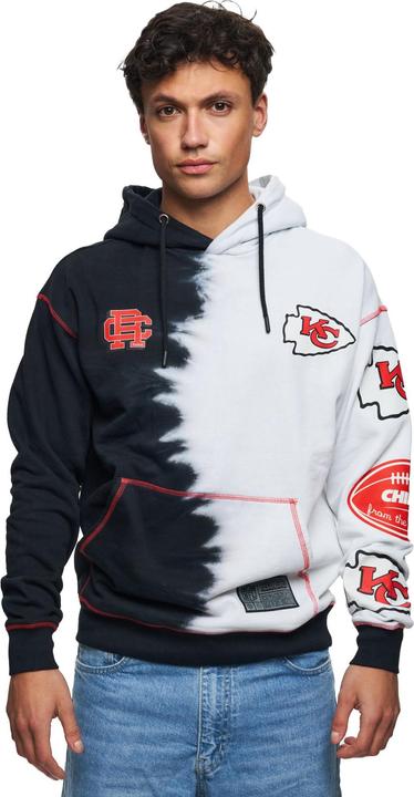 Immagine prodotto Recovered Felpa con cappuccio in pile Re:covered - INK DYE Kansas City Chiefs - XXL (XXL)
