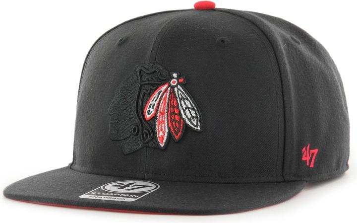 47 Brand Snapback Captain Cap - ELEMENT Chicago Blackhawks