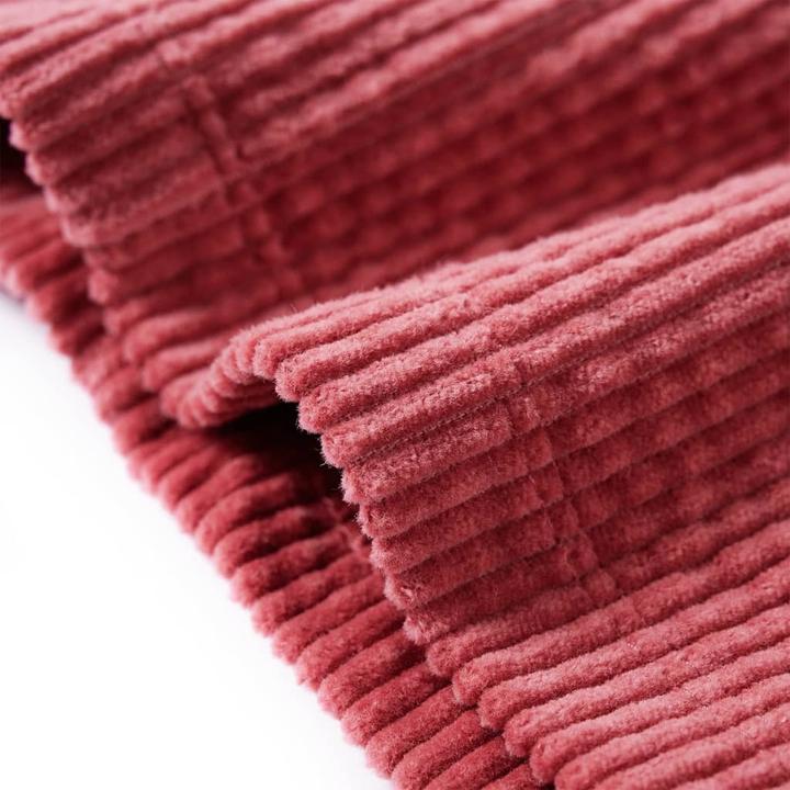 Immagine prodotto VidaXL Salopette per bambini in velluto a coste rosa 92,Materiale: 100 (92)