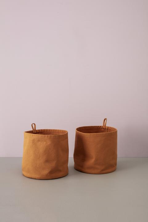 Produktbild Kids Concept rund aus Stoff, braun (Ø 20 x 20 cm)