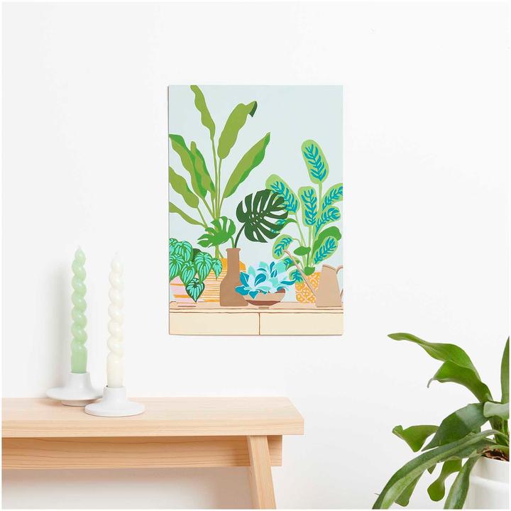 Produktbild Rico Design Malen nach Zahlen Pflanzen