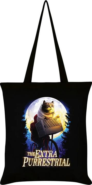 Horror Cats Die Extra Purrestrial Tragetasche
