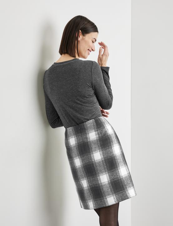 Immagine prodotto Gerry Weber Gonna a scacchi con bordo a frange Gonna corta (34)