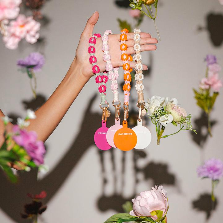 Actual product image Caseme Coco smartphone bracelet with flowers (Polyester, Thermoplastic polyurethanes (TPU), Cotton)