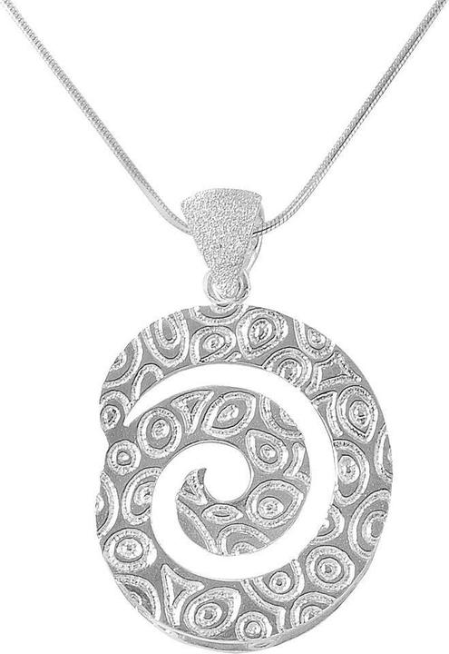 Ursula Christ Schneckenanhänger mit Kette in 925er Silber