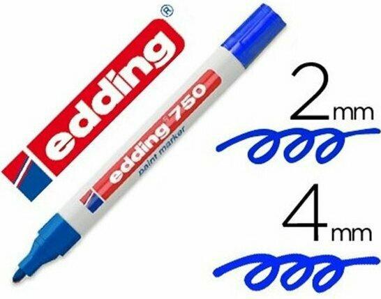 Image du produit Edding Paintmarker 750 (Multi, Blanc, 2 mm, 1 x)