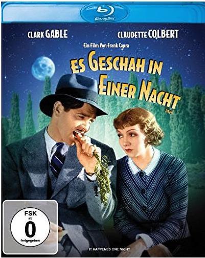 Actual product image It happened one night (Blu-ray, 1934, German, Spanish, French, Dutch, Japanese, Danish, Italian, English)