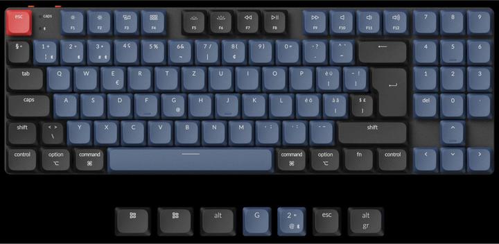 Produktbild Keychron K13 Pro (CH, Kabellos, Kabelgebunden)