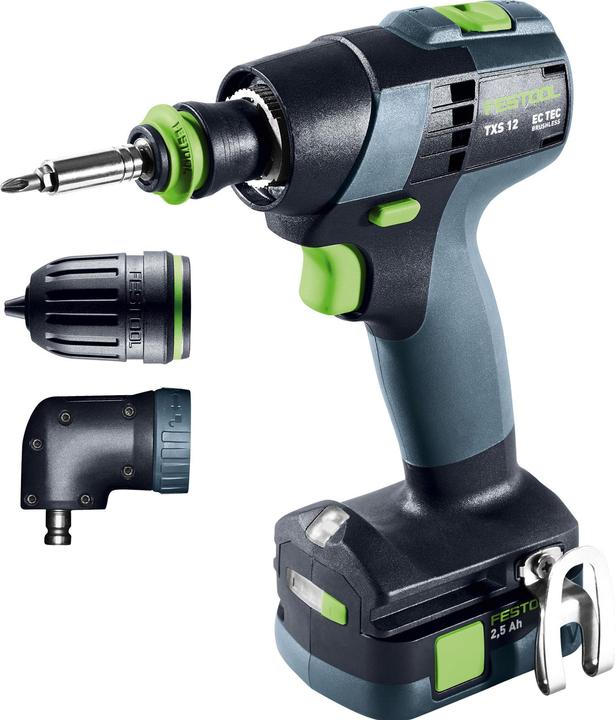 Festool TXS 12 2,5-Set (Akkubetrieb)
