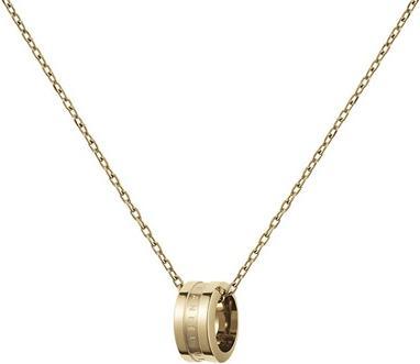 Daniel Wellington - Fashion gold-plated necklace with circular pendant Elan DW00400515